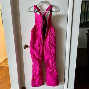 LANDS END Kids Squall Waterproof Iron Knee Bibs